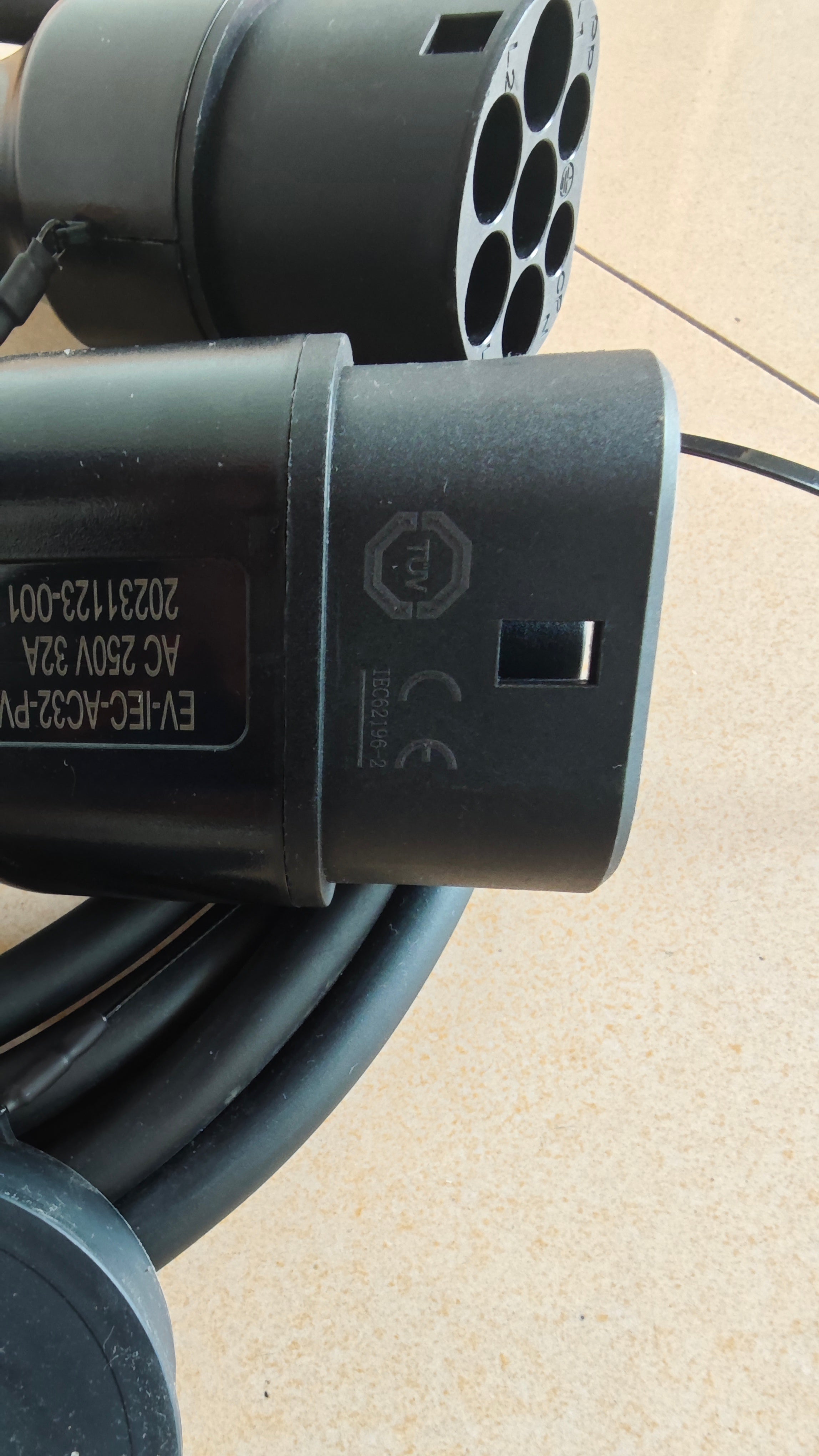 Portable extension EV charging cable(Type2 5m)
