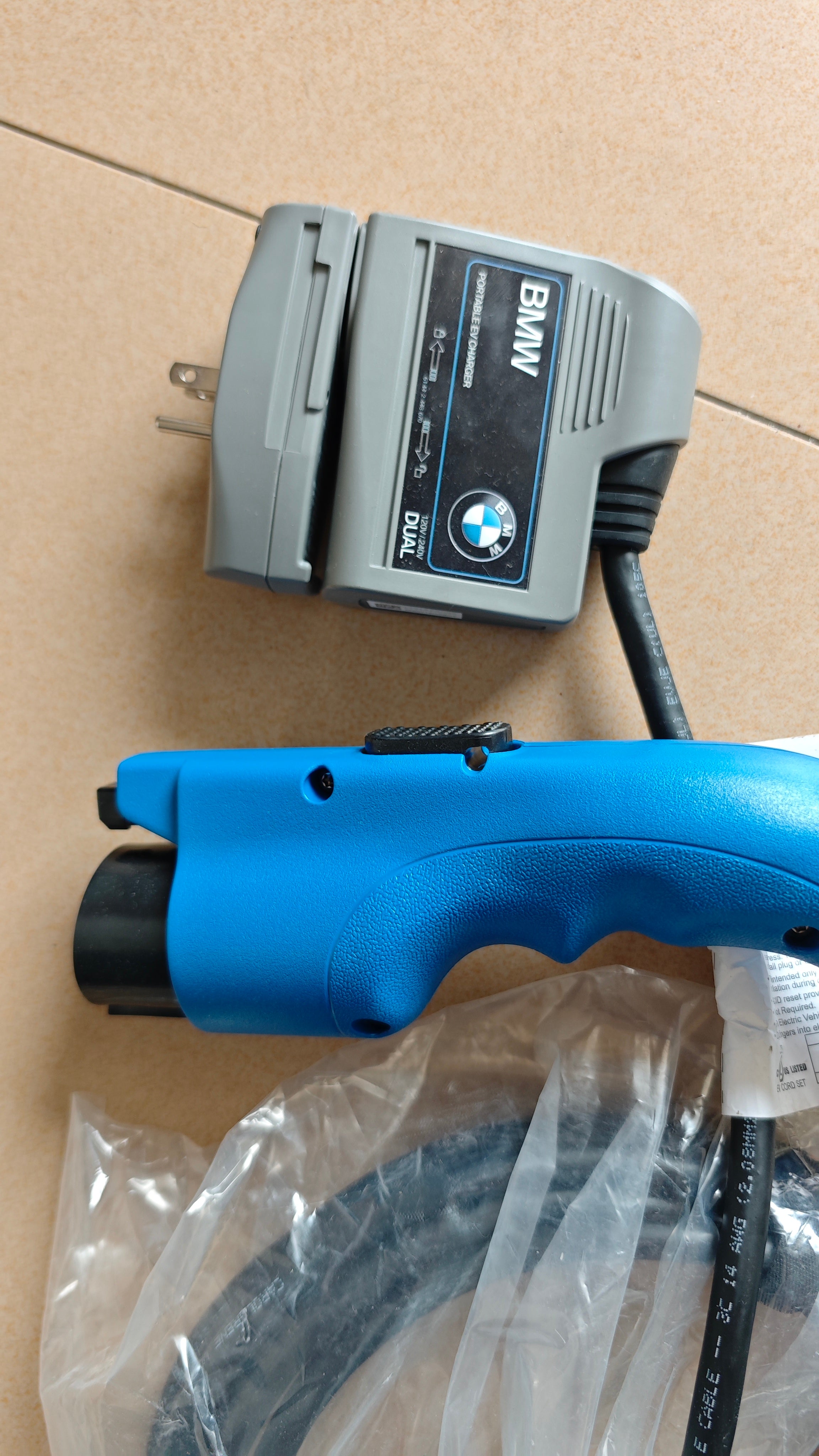 BMW Portable EV charger