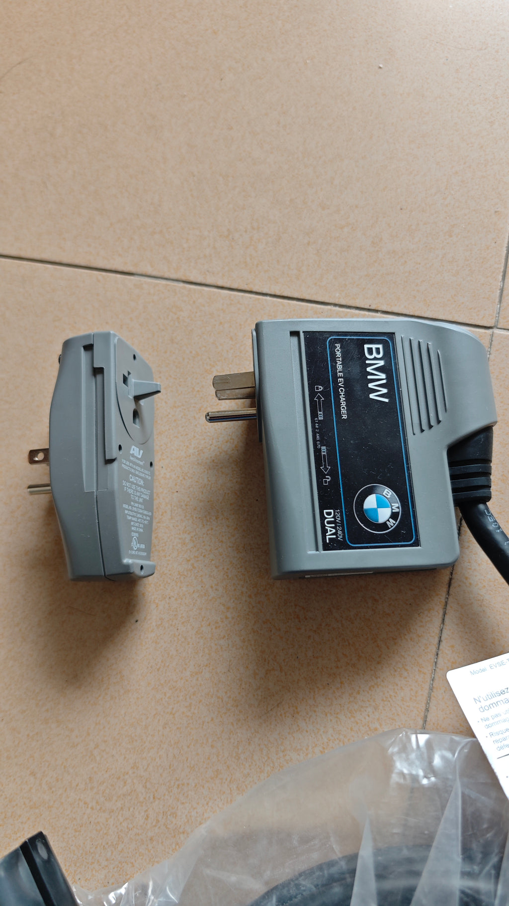 BMW Portable EV charger