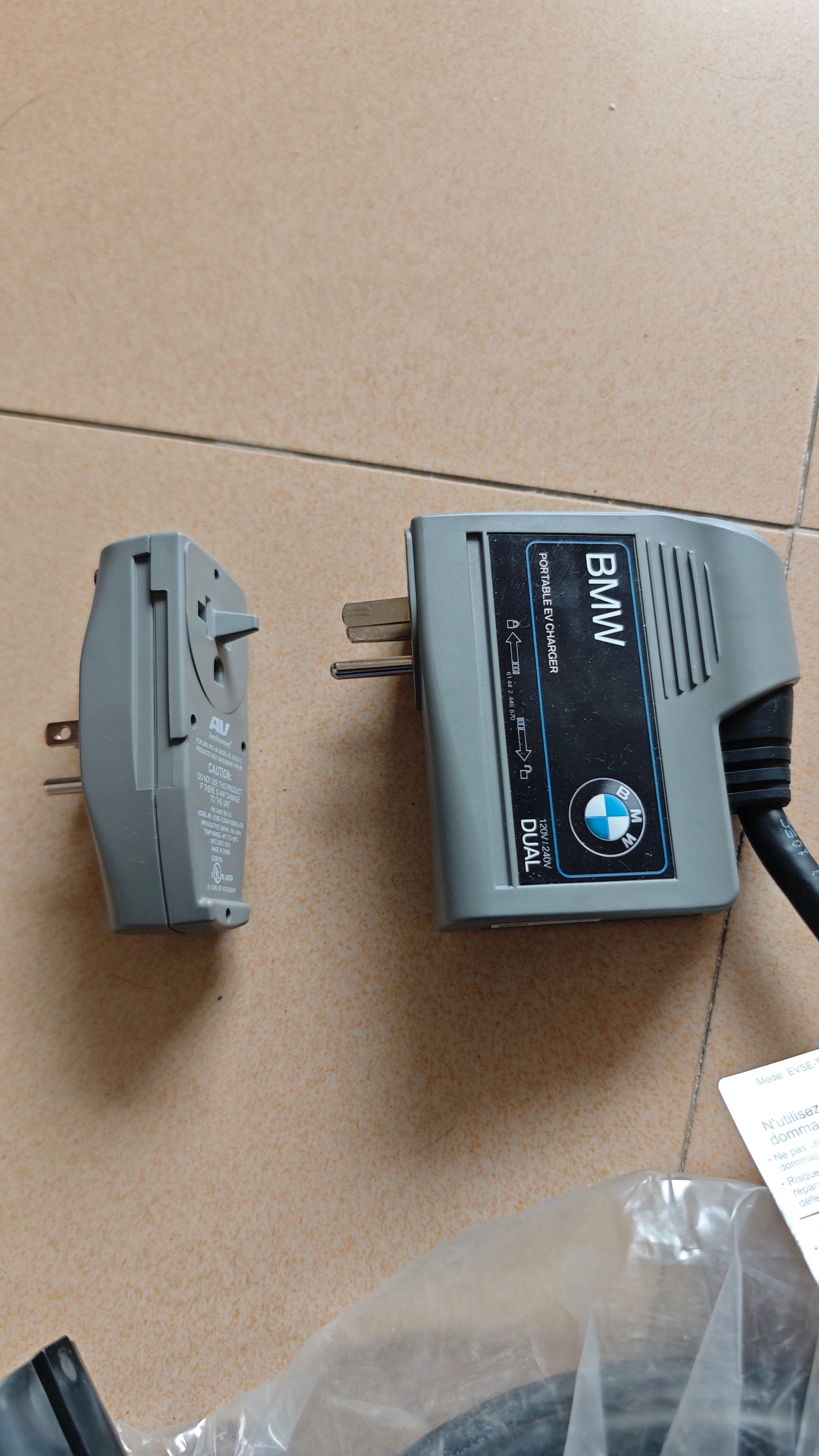 BMW Portable EV charger